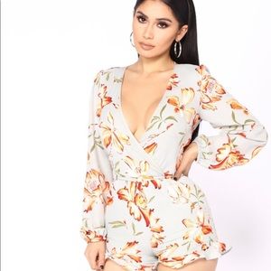 Floral romper
